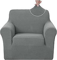 Vista 109 de U-NICE HOME Funda para sofá biplaza elástica, cubierta para sofá, funda para sillón, protector de muebles para sofá con 2 cojines, funda para sofá