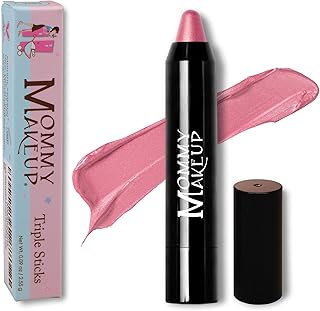 Mommy Makeup Triple Sticks - Lápiz labial, ru...