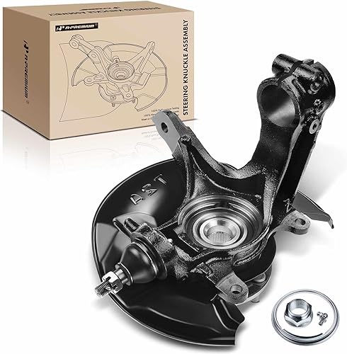 A-Premium Conjunto de cubo de cojinete de dirección delantero y cojinete de rueda compatible con Honda Accord 2013-2016, lado izquierdo del