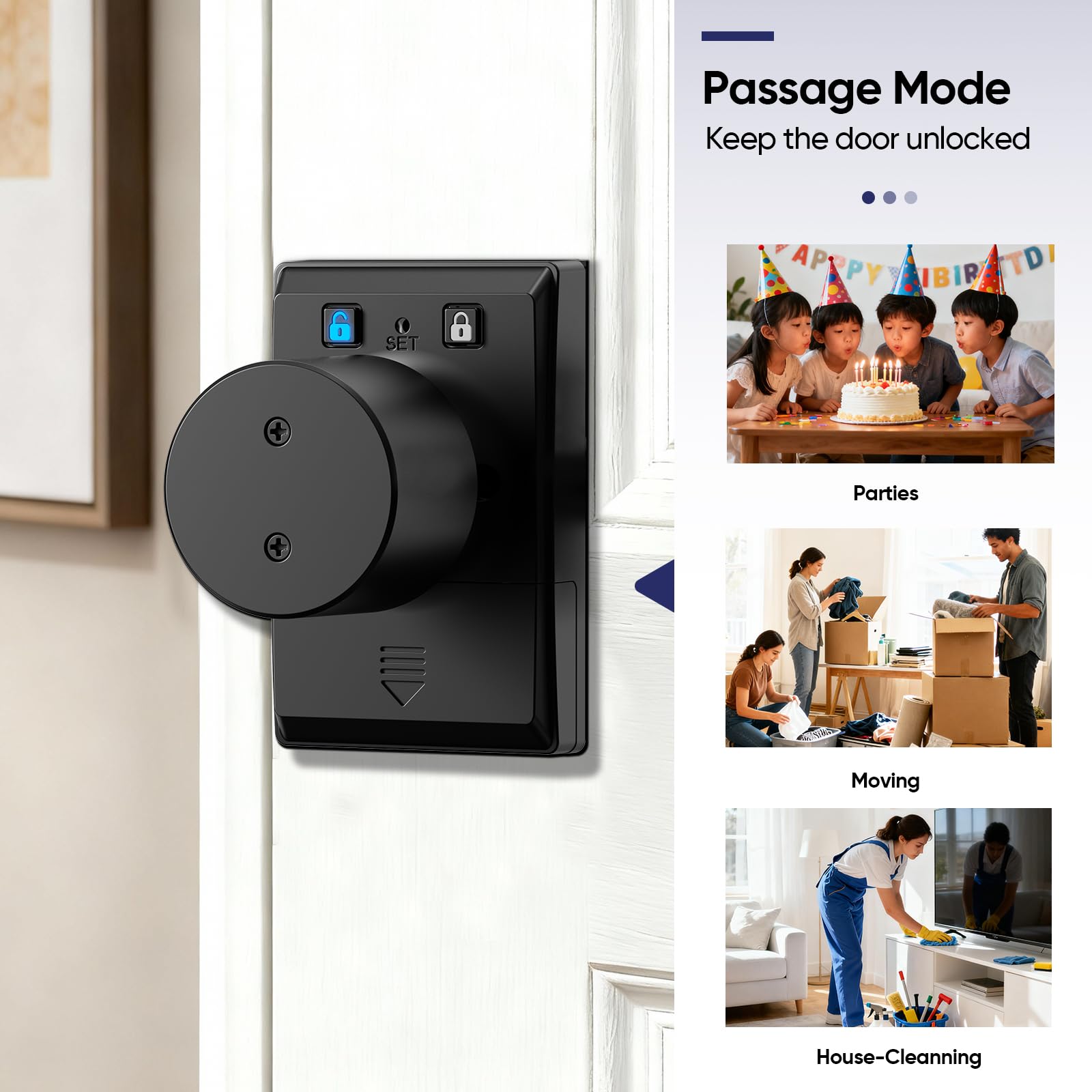 Smart Keyless Door Lock - Keypad Entry -3 Smart Keyless Door Lock - Keypad Entry -3
