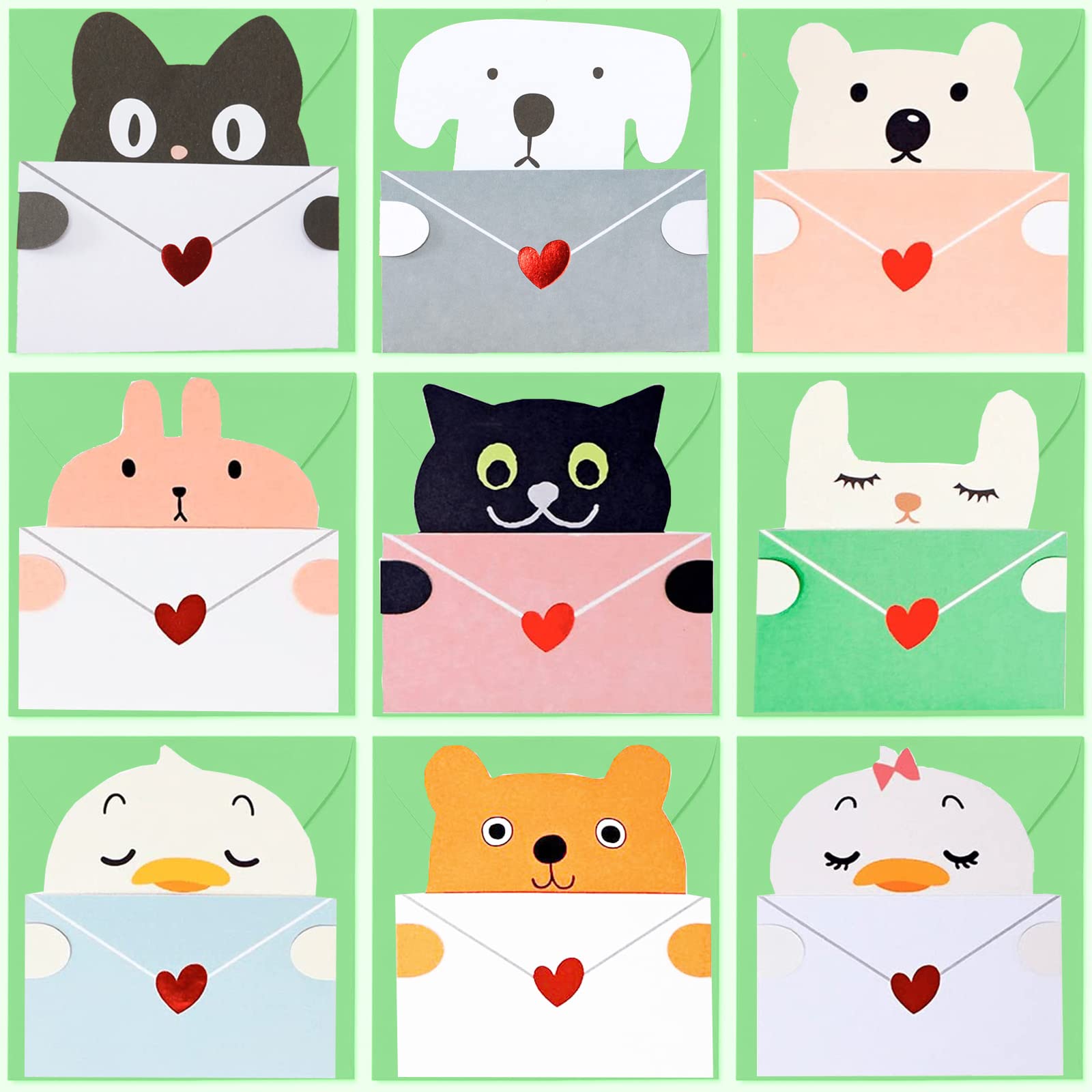Amazon | どうぶつ メッセージカード かわいい メッセージカード 動物 