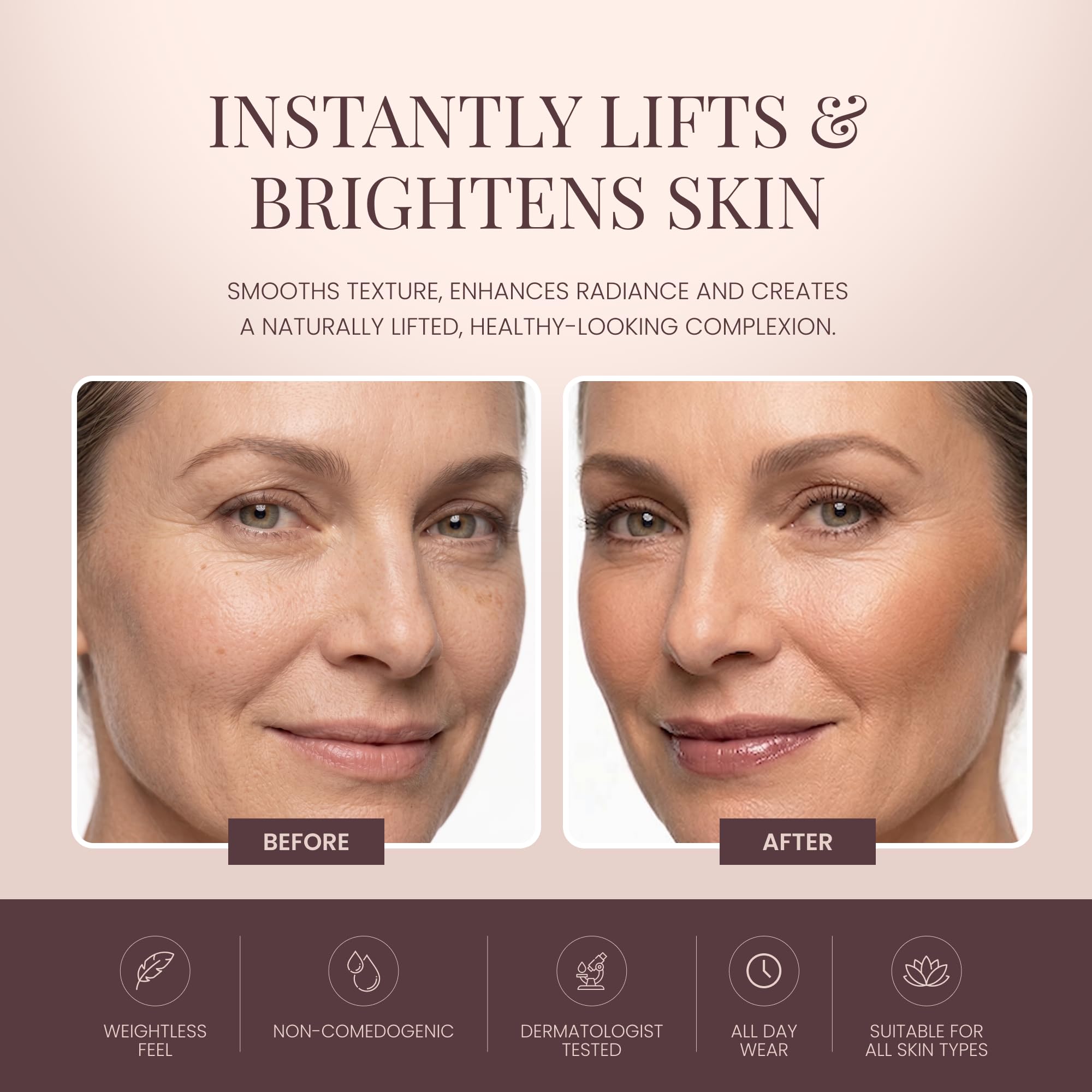 Studio10 Perfect Bronze Glow Plexion Face Bronzer und Highlighter für reife, trockene oder strukturierte Haut ohne schimmerndes Finish