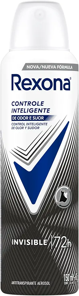 Rexona Desodorante Antitranspirante Feminino Invisible 150Ml Branco