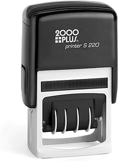 COSCO 2000PLUS Economy Dater, Self-Inking, Black