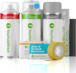 TouchUpDirect PQD/FQD B5 Blue Metallic Compatible with Dodge Exact Match Touch Up Paint Aerosol - Platinum Kit