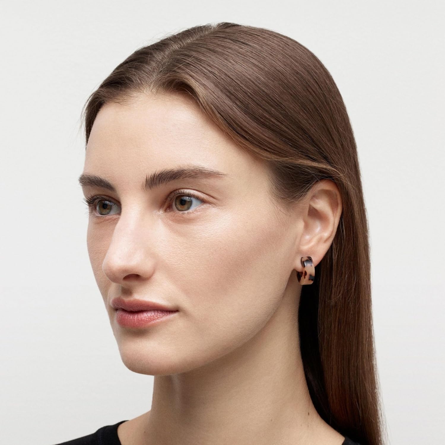 MACHETE Muse Circle Hoop Earrings Acetate Resin Fashion Jewelry for Women