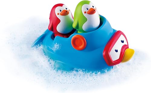 Infantino Squirt N Sail Penguins Bath Toy