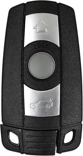 OCPTY 1 unidad de control remoto de entrada con llave abatible sin cortar (carcasa de carcasa) Reemplazo para llave inteligente Shell Blade Fob E90