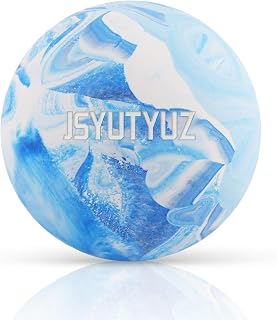 JSYUTYUZ Lacrosse Massage Ball 2.5" SGS Certified for Myofascial Release, Deep Tissue Trigger Point Therapy, Back Shoulder Feet Pain Relief