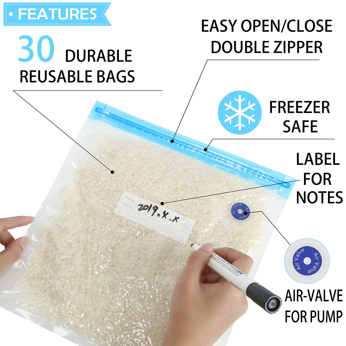Sous Vide Bag Vacuum Seal Stasher Bags Sous Vide Cooking Stasher