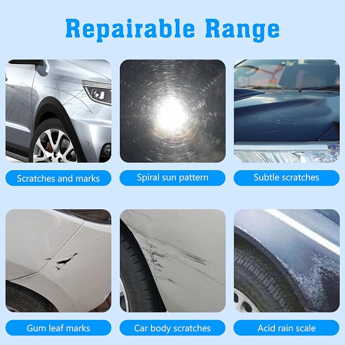 Cera Reparadora de Rayones para Auto V-Vaxy 2 Piezas miniatura 2