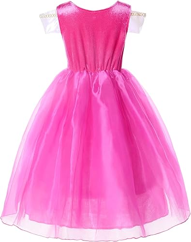 Miniatura 2 de JerrisApparel Disfraz de princesa para niñas, vestido de fiesta de concursos