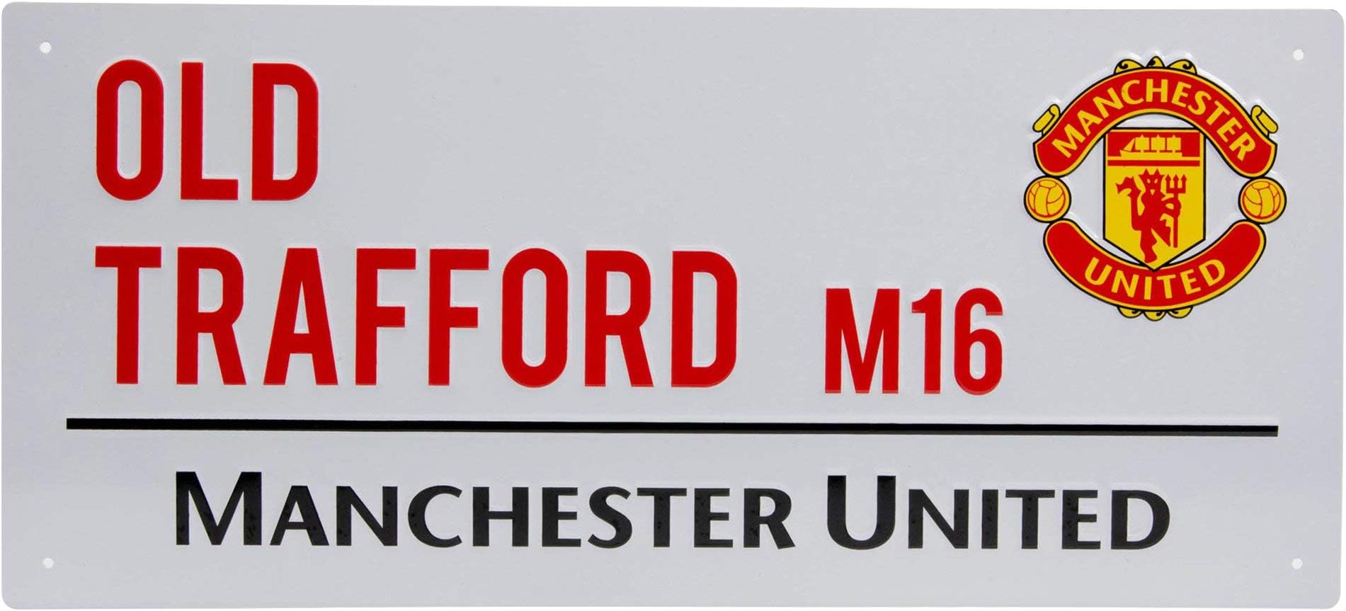 Manchester United Street Sign (40cm x 18cm) - One Size