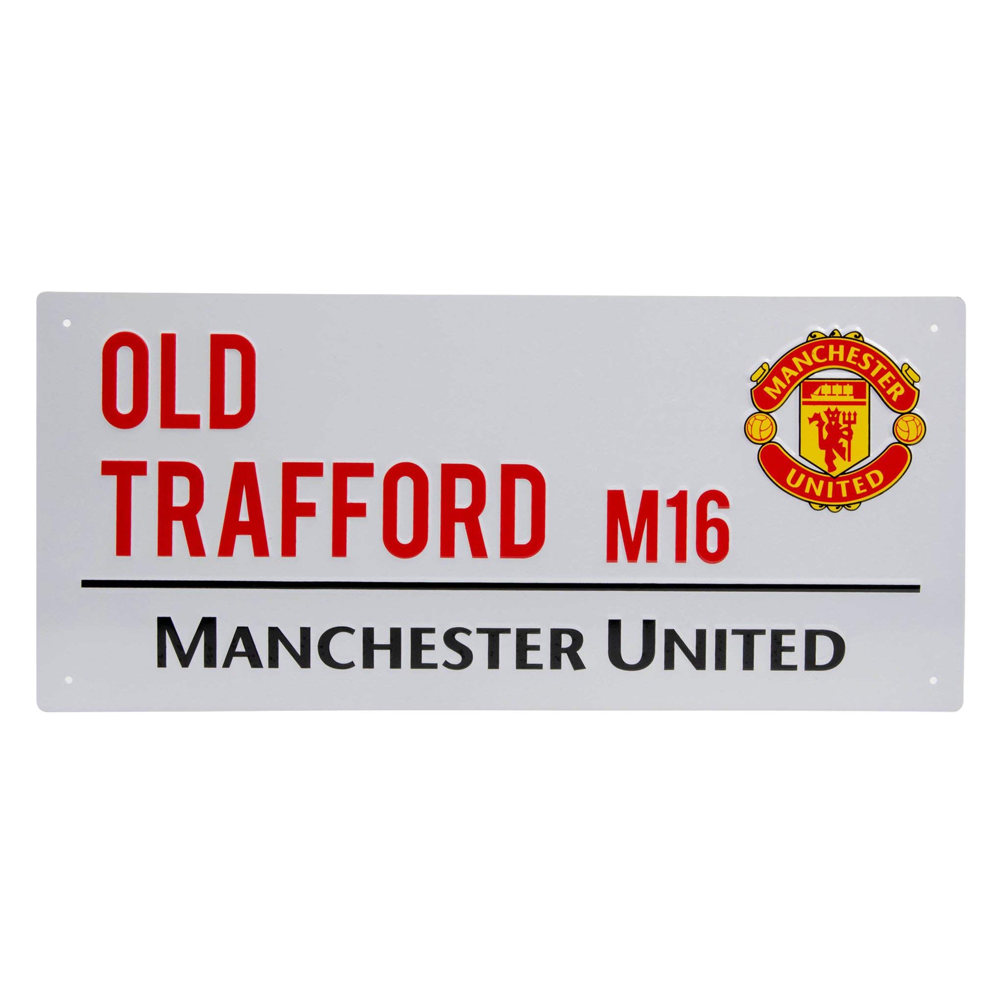 Manchester United FC - Plaque de rue OLD TRAFFORD