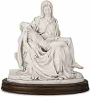 Amazon.com: ShineOnAngel Pieta Statue - Michelangelo's Pietà