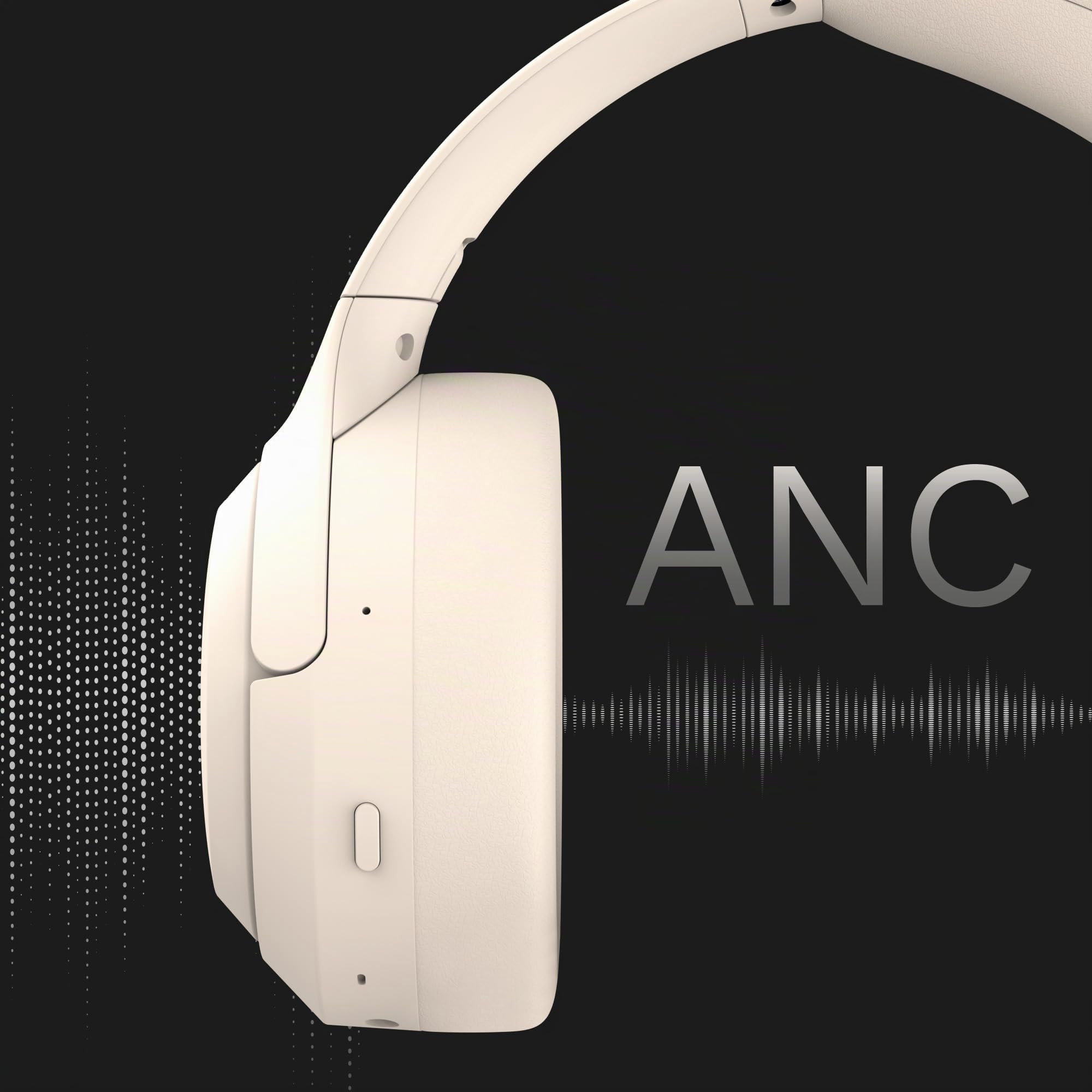 Krüger&Matz Auricolari senza fili con ANC F8A Microfono Bluetooth 5.4 integrato nero