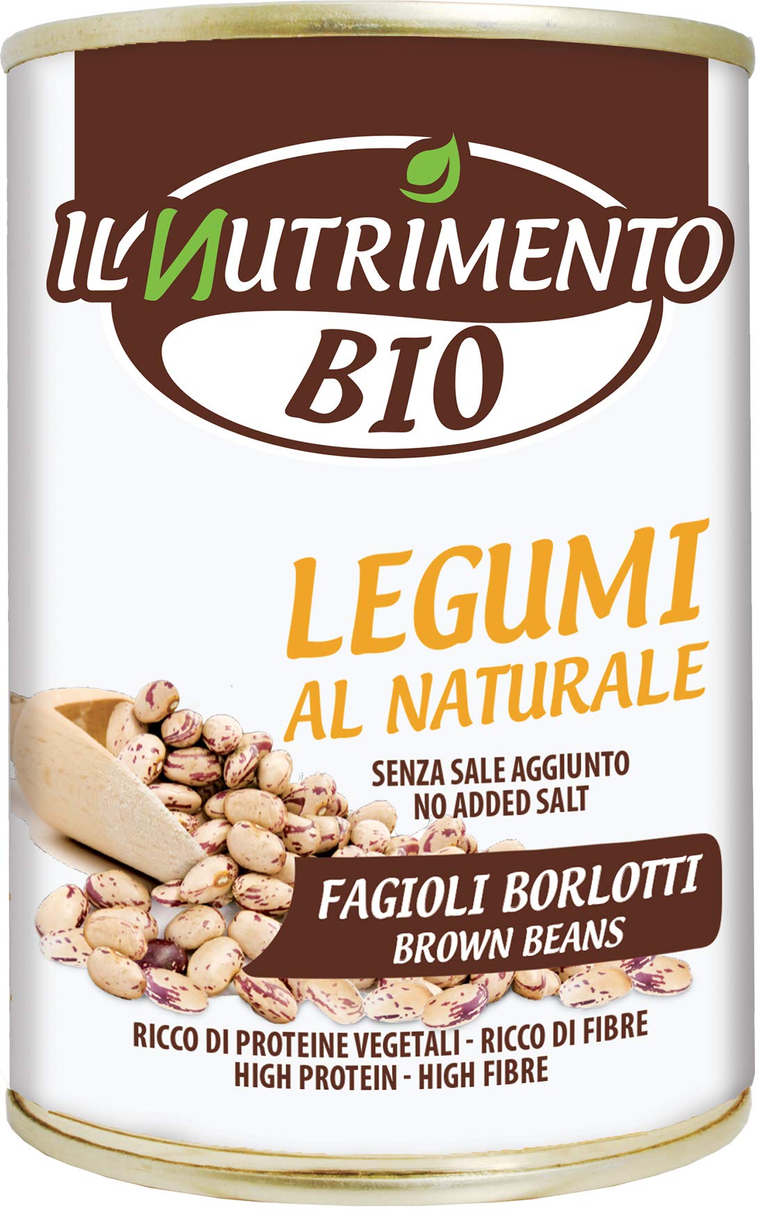 Probios Borlotti Beans Natural Organic - Packaging 12x400g