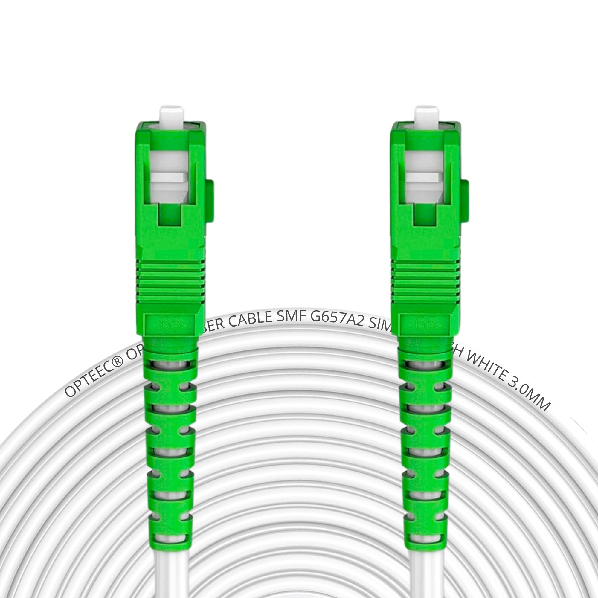 Latiguillo simplex monomodo blindado SC/APC de 30M con compatibilidad total 8