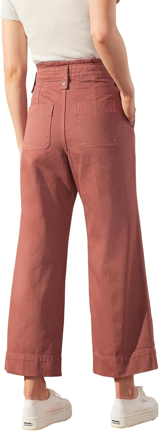 UpWest Women's Pleated Wide-Leg Trouser - Image 2