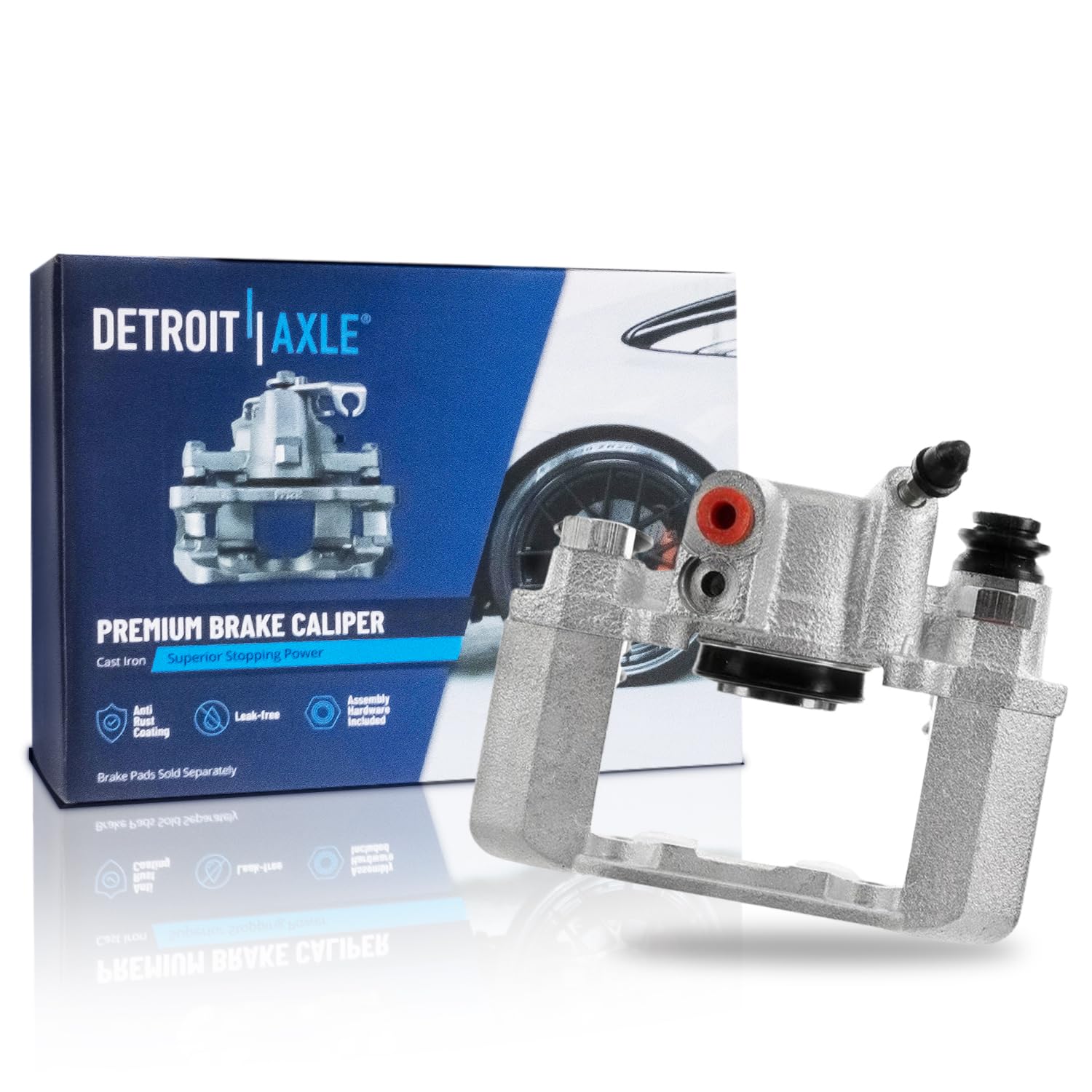 Detroit Axle - Rear Left Brake Caliper for Toyota 2003-2008 Corolla Matrix