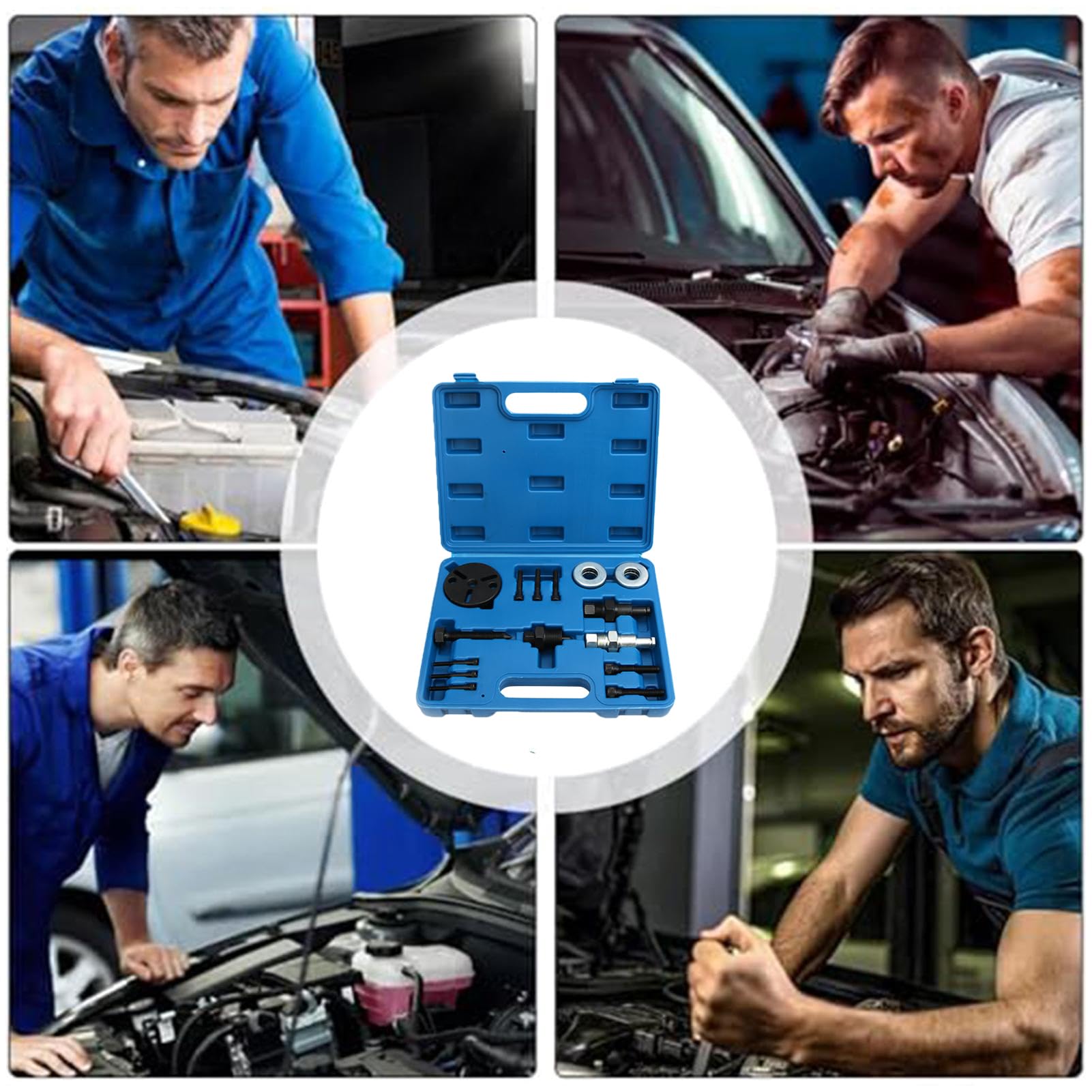 Narzędzie do usuwania AC, narzędzie do podnoszenia ciężarów, precyzyjne akcesoria mechaniczne, niezawodne profesjonalne budownictwo, idealne do naprawy techników, 27 x 21 x 5,5 cm