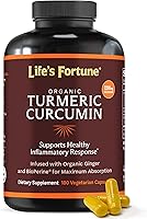 Vista 7 de Life's Fortune Suplemento dietético de curcumina de cúrcuma, apoya las articulaciones, la salud antioxidante, la salud inmunológica, digestiva