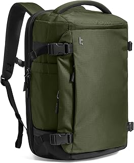 tomtoc Travel Backpack, TSA Friendly Flight Approved Carry-on Luggage Hand Water-resistant Lightweight Business Rucksack