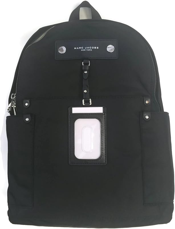 Mochila de nailon - Negra, grande
