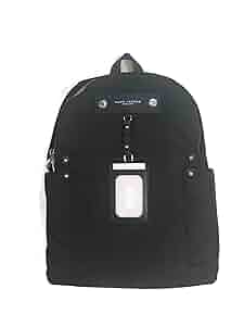 MARC JACOBS ブラックバックパック Marc Jacobs The Large Backpack' Zipped Backpack | Black