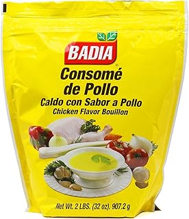 Badia Chicken Flavor Bouillon, 2 lbs resealable bag – Rich Natural Savory Seasoning for Soups, Rice, Stews & Marinades