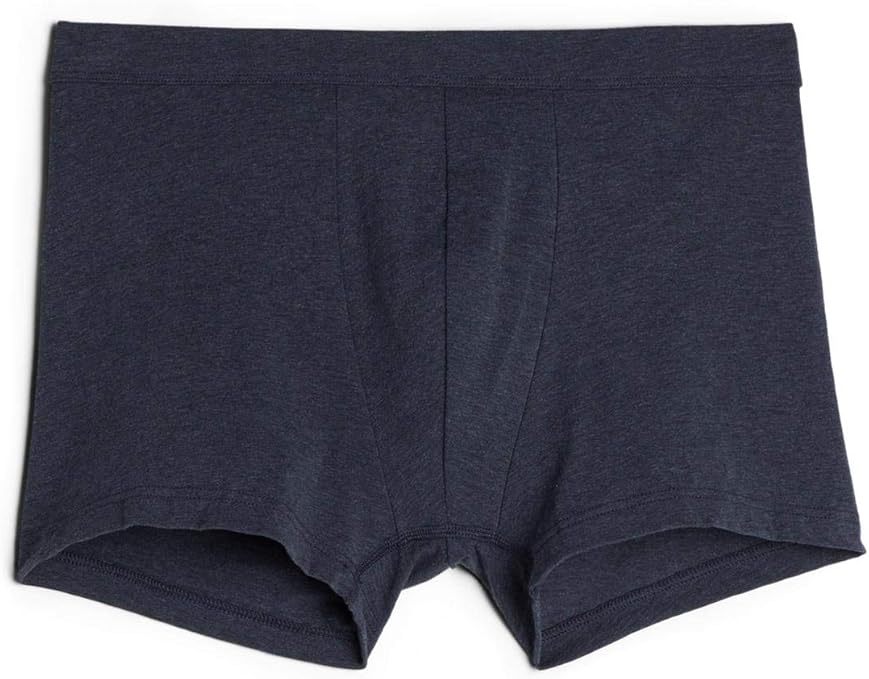 Intimissimi Calzoncillos tipo calzones para hombre (algodón elástico), Blue 205i Marl Blue