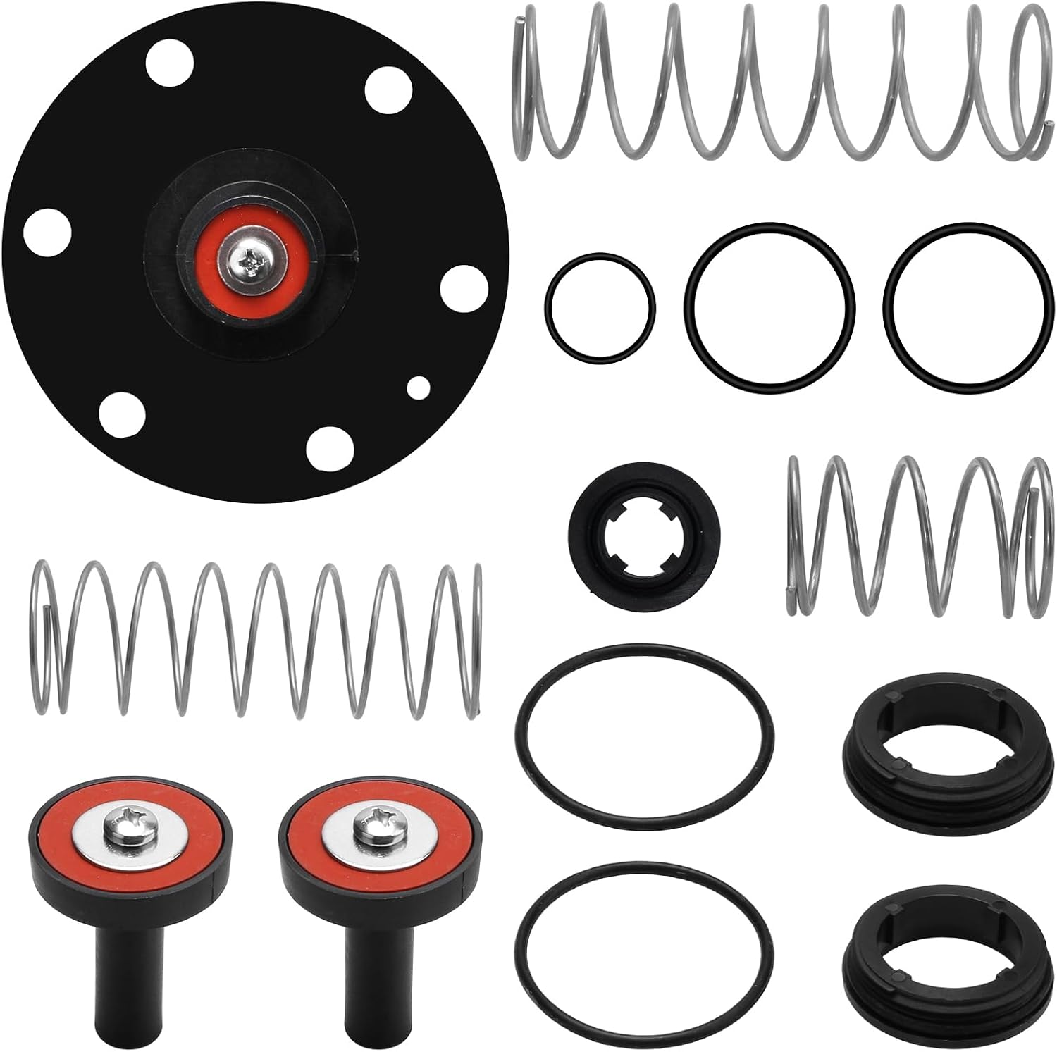 3/4"-1" Complete Backflow Repair Kit Fits for Wilkins Zurn 975XL & 975XL2 | Backflow Preventer Repair Rebuild Kit/Complete Poppets, Seat Repair Kit