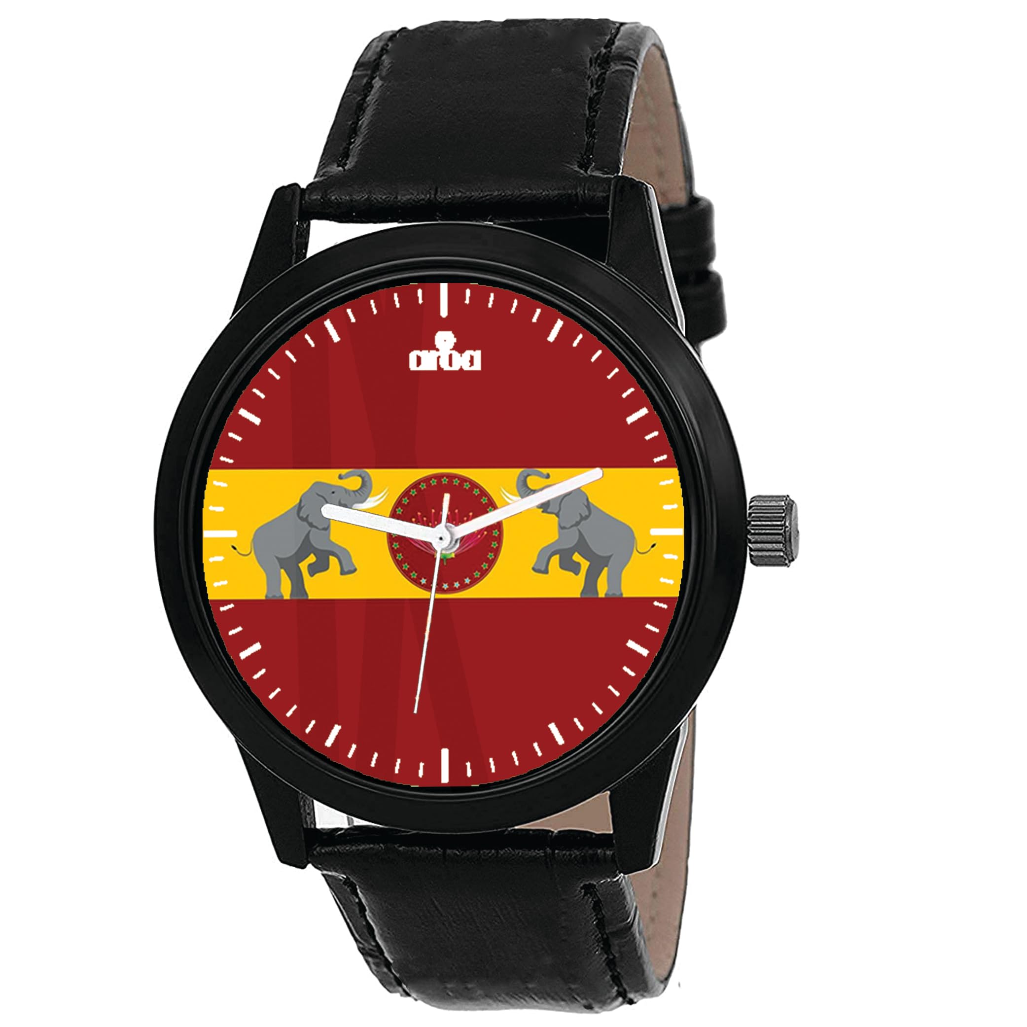 AROA Watch for Vijay’s Tamizhaga Vetri Kazhagam Party Flag Model : 1389 Black Metal Type Analog Black Strap Red Dial Watch for Boys (B0DDYC9ZNY) Amazon Price History, Amazon Price Tracker