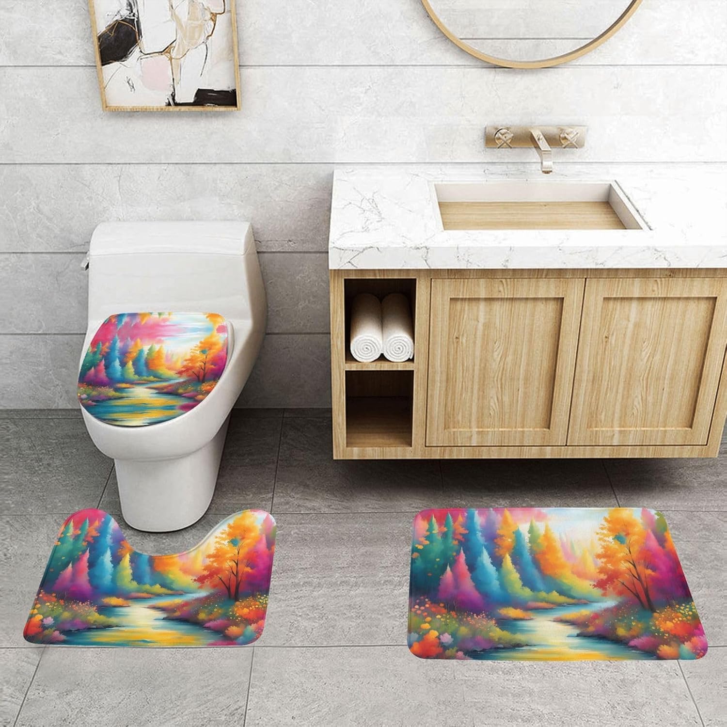 Bright Beautiful Colorful Art
