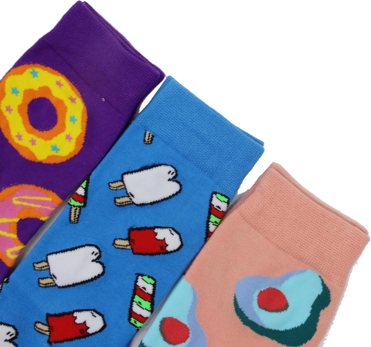 GLCMXMART Fun Socks for Women, Novelty Funny Crazy Cool funky Socks, Food Animal Cute Gifts for Women Girl - Image 4