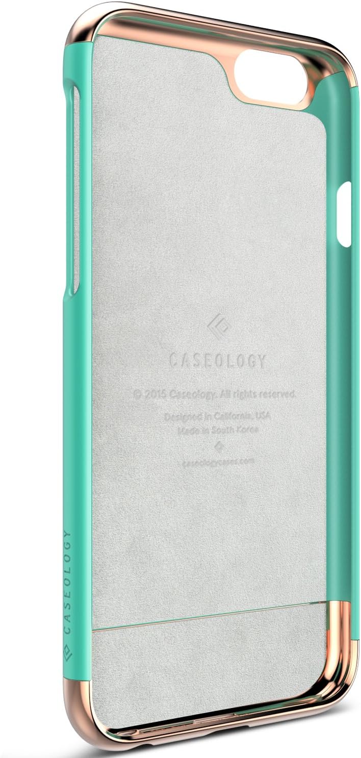 Caseology Savoy for iPhone 6S Case (2015) / iPhone 6 Case (2014) - Stylish Design - Turquoise Mint