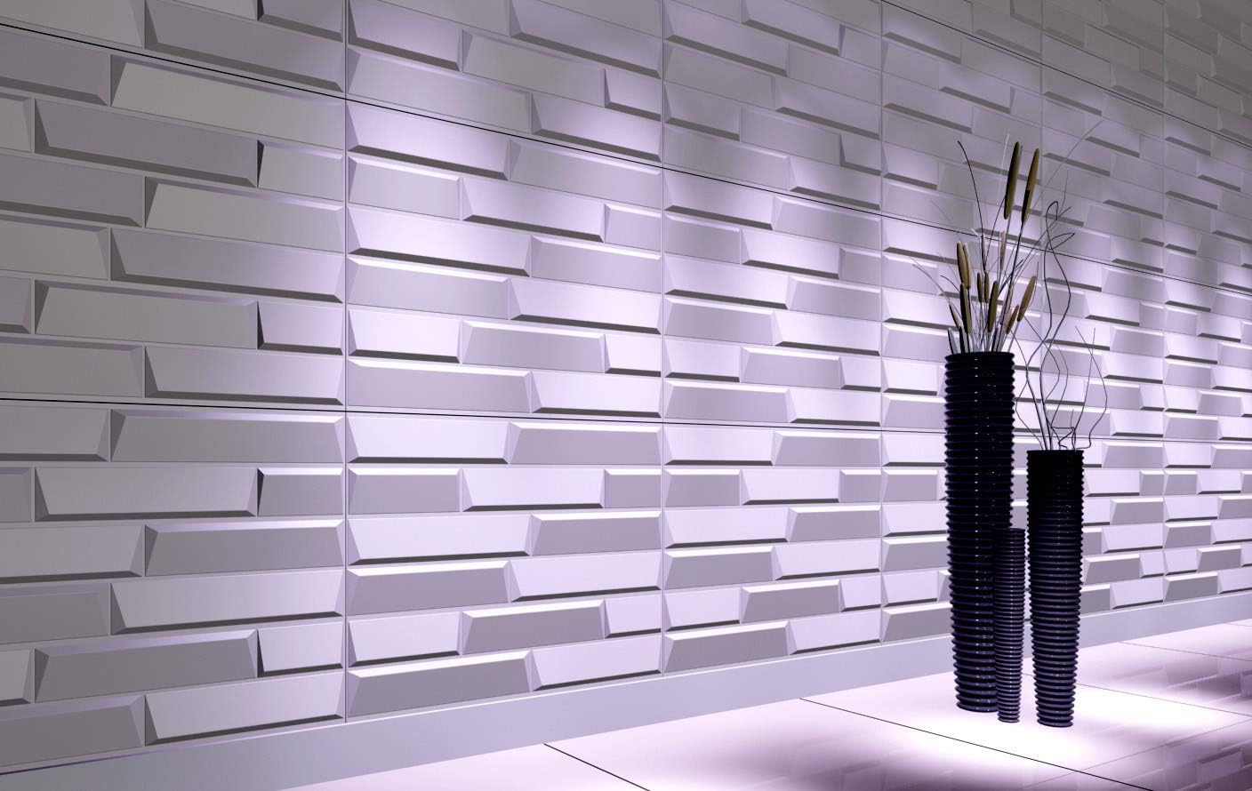 Flаѕh Dеаlѕ - 50% оƒƒ Art3d Decorative 3D Panels Sandstone Design Pack of 6 Tiles Cover 32 SqFt,Size 24.6x31.5,Plantfiber in Primitive White ❤ Crаzу Dеаlѕ Art3d Decorative 3D Panels Sandstone Design Pack of 6 Tiles Cover 32 SqFt,Size 24.6x31.5,Plantfiber in Primitive White