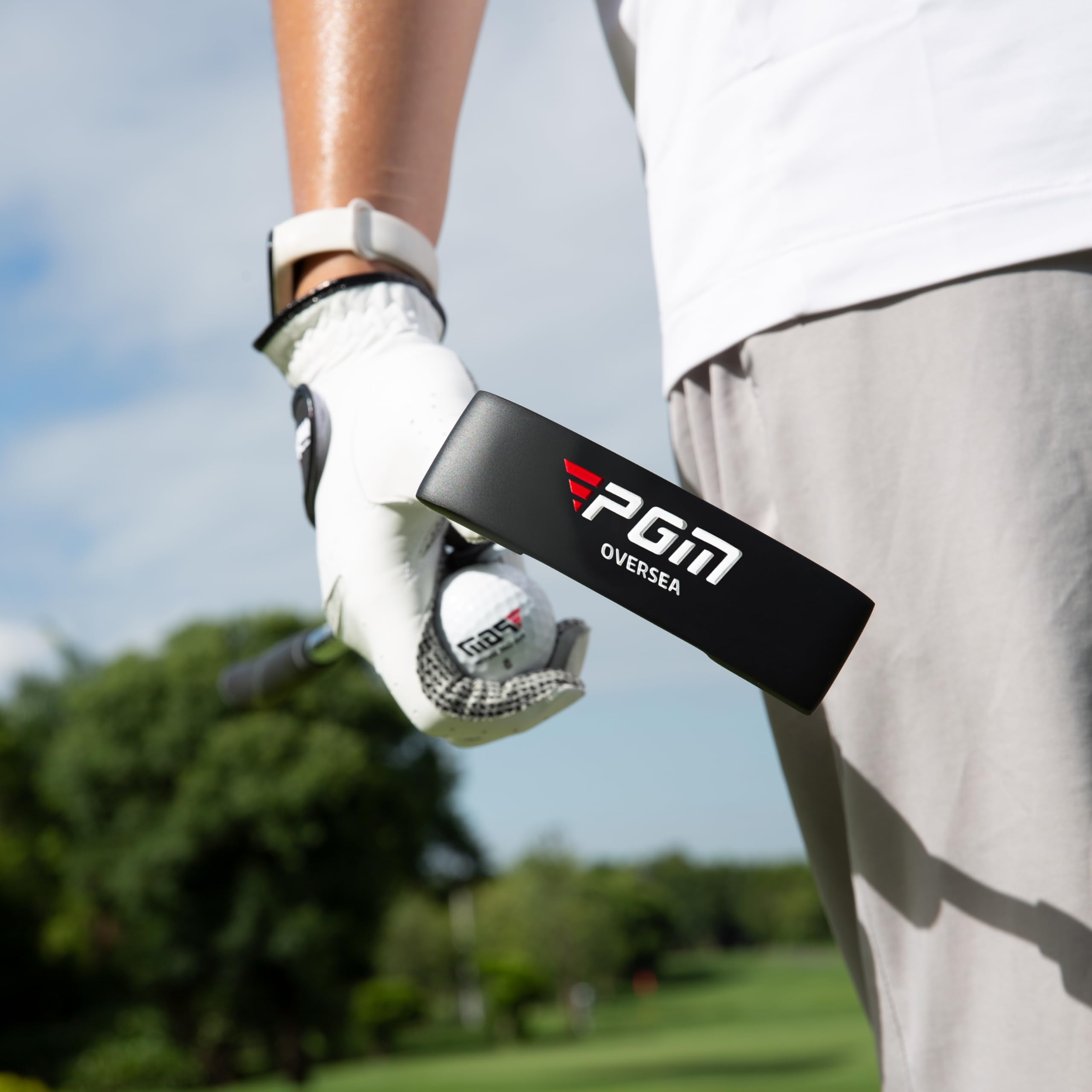 PGM Golf Putter - Blade Putter für Männer & Frauen - Hohe Fehlertoleranz Golfschläger - Perfekte Ausrichtung Legal für Turnierspiele