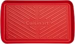 Cuisinart Grilling Préparer et servir des bacs, 17 po x 10.5", Lave-vaisselle sans danger, convient 6 Burgers, rouges et noirs (CPK-200C)