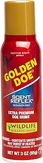 Wildlife Research 412-3 Golden Doe Attractor Aerosol Spray (with Scent Reflex Technology) 3 FL OZ, Gold