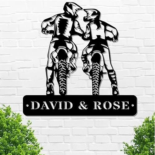 Miniatura 24 de Letrero de metal personalizado para pared de motocicleta con bandera de EE. UU., letrero de metal personalizado para motocicleta, garaje, regalo