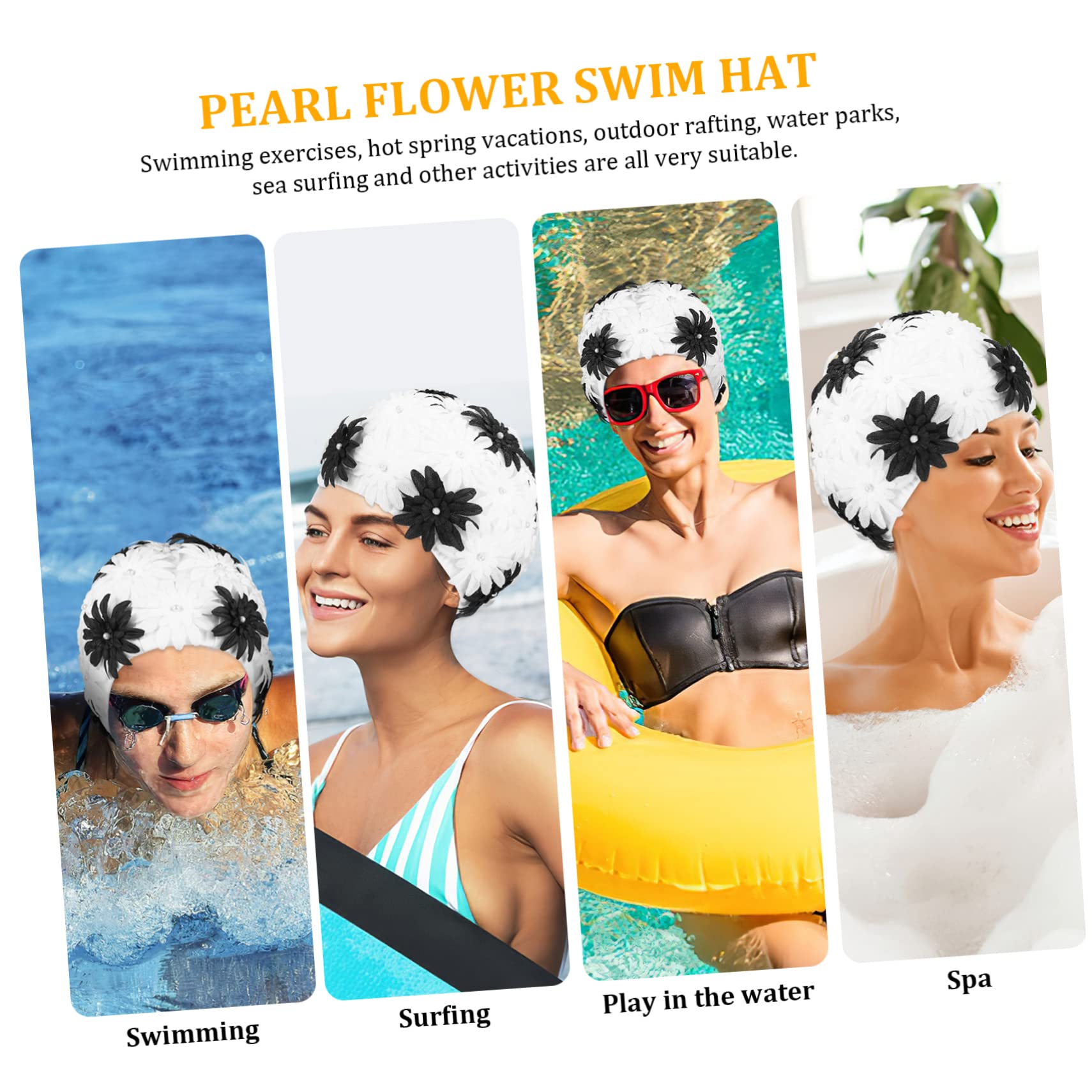 Toddmomy con Decorazione Cappello Doppio per Attività Acquatiche e Rafting Piscina e Spiaggia