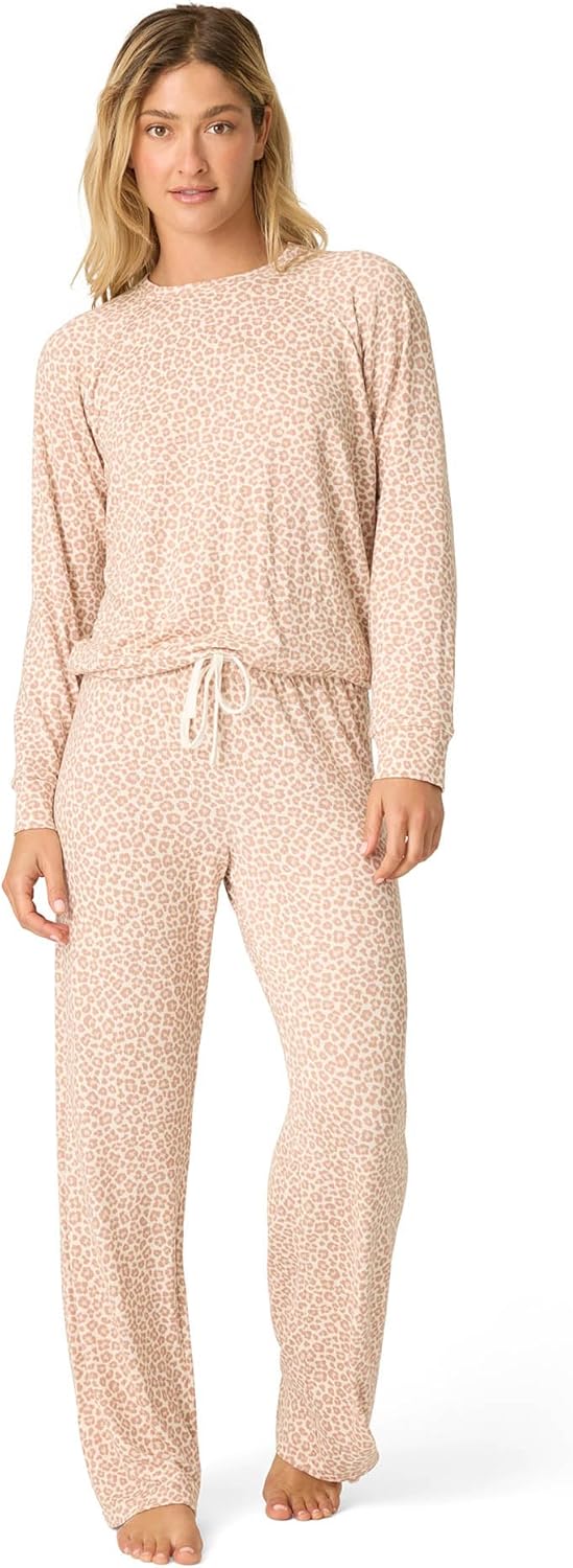 PJ Salvage Women's [Amazon Exclusive] Butter Jersey 2-piece Pj Set