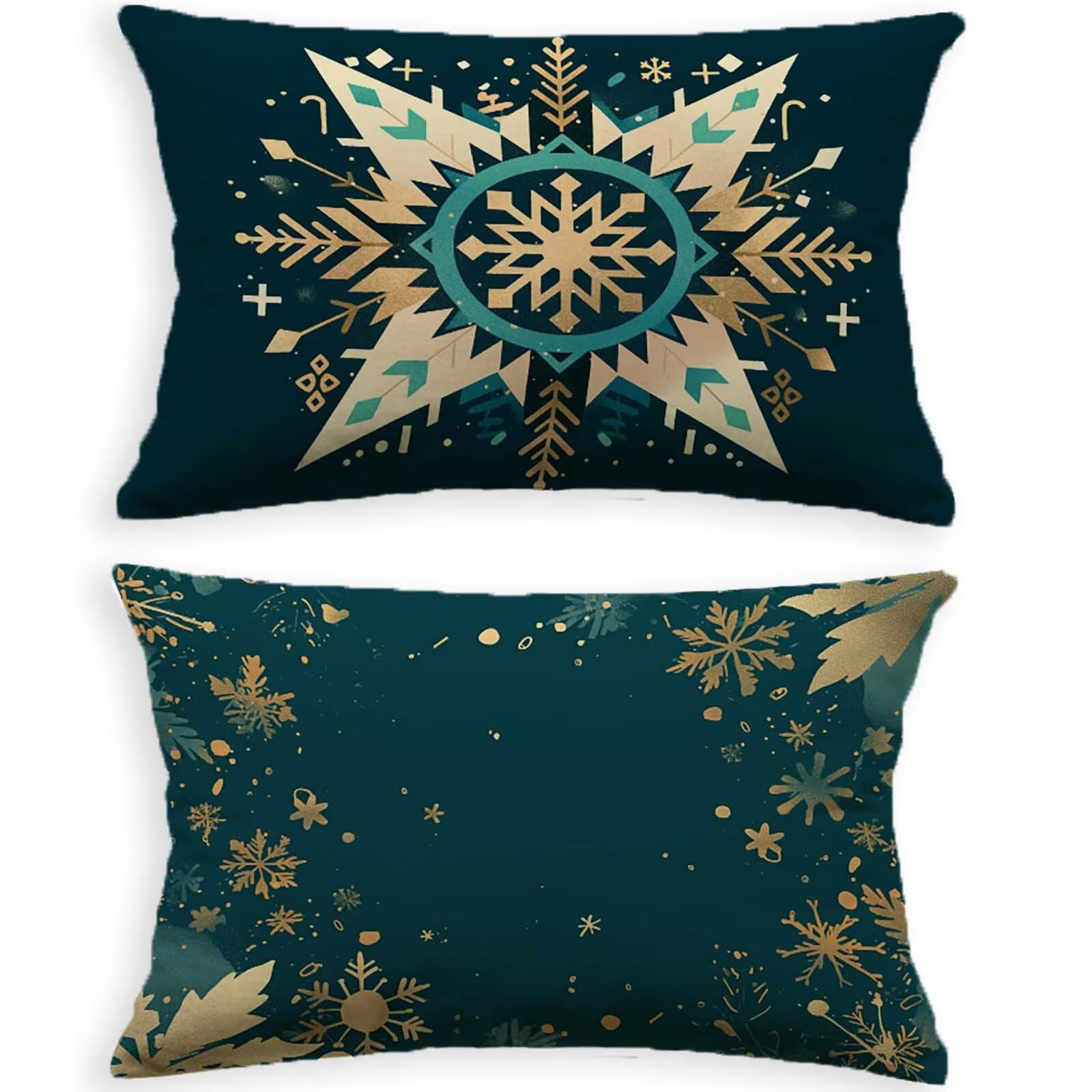 Housse de coussin vert 70x90 en velours pour sublimer votre décoration automne interieur