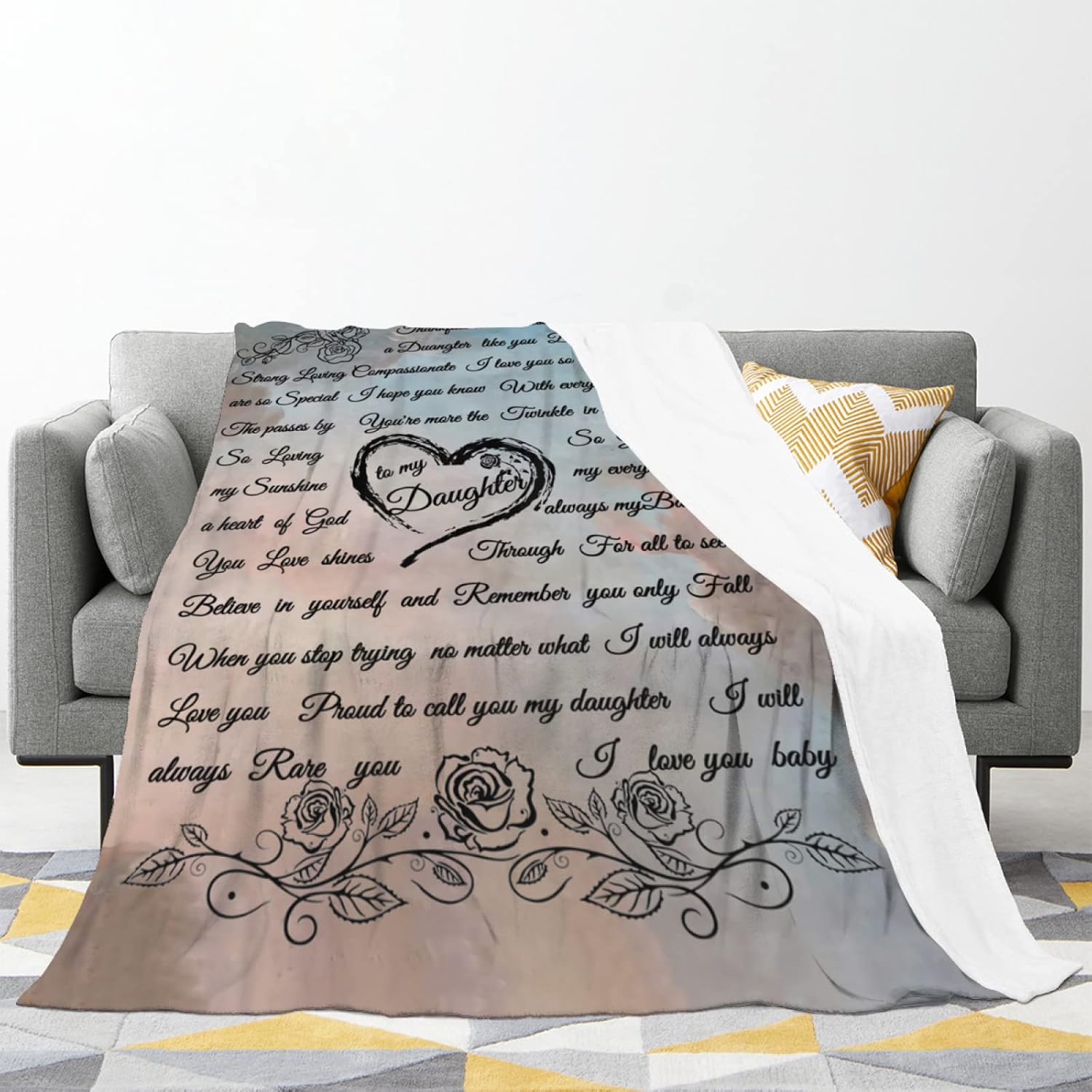 To My Daughter-In-Law You're Also My Daughter In Heart Love Knot