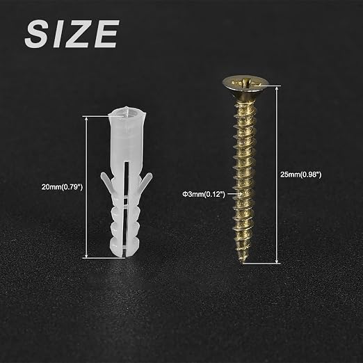 Pernos de seguridad METALLIXITY 4x20mm 50 piezas miniatura 2