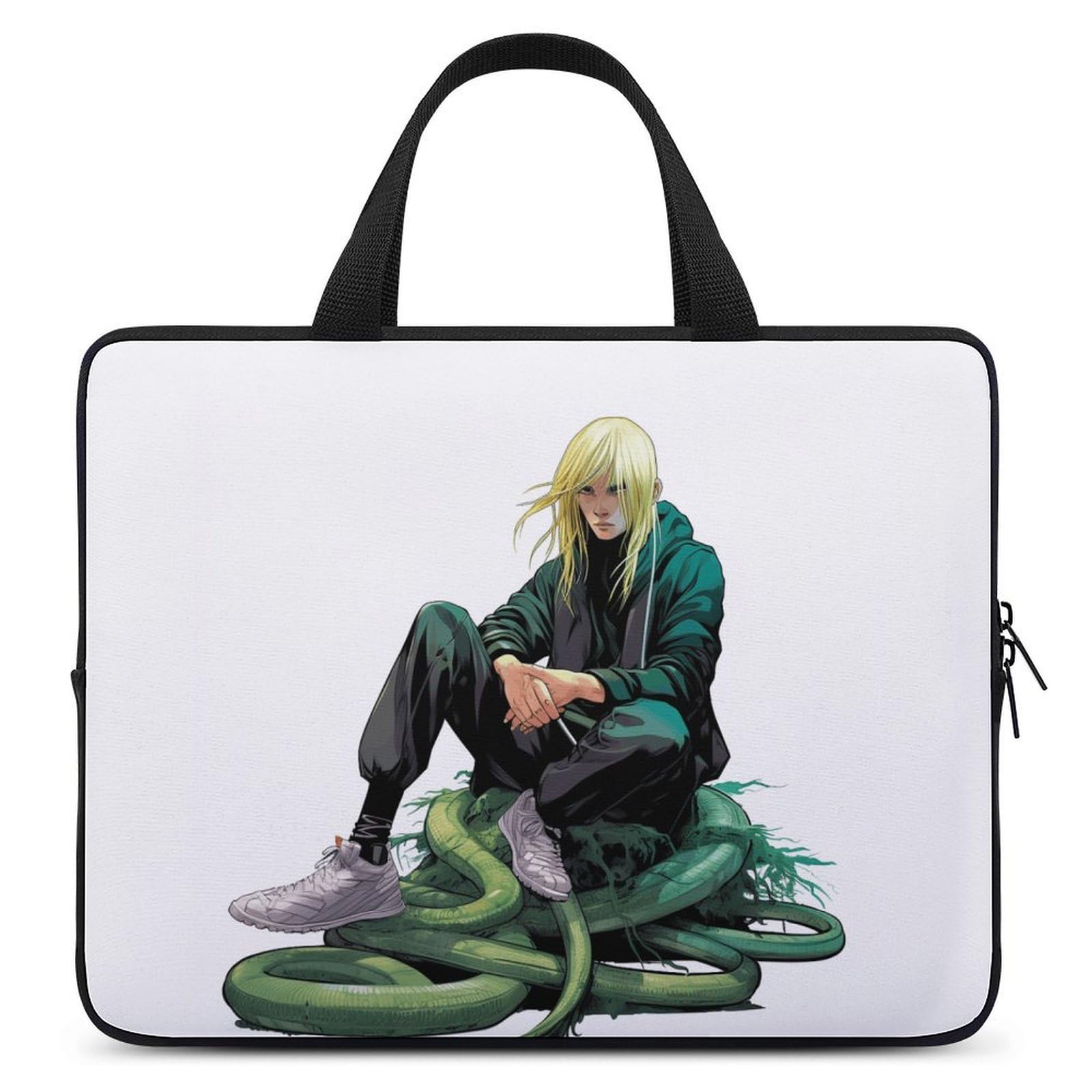 Custodia protettiva per computer portatile da 17", ultra sottile, leggera e impermeabile, in neoprene resistente, con cinturino da polso