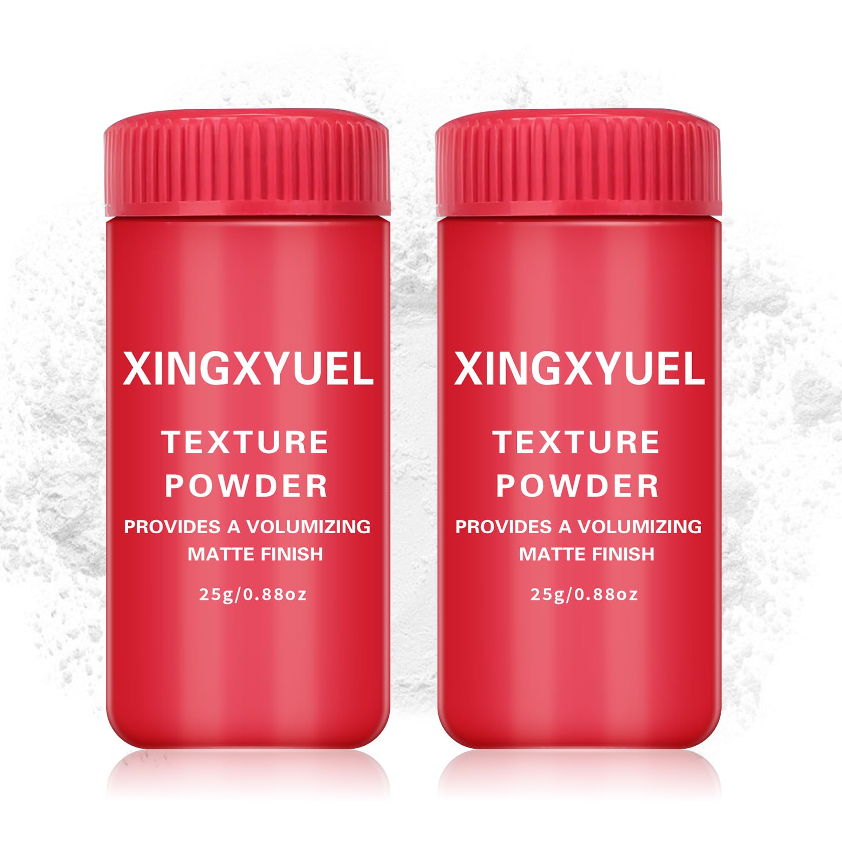 2PCS Mattifying Volume Fluffy Hair Texture Powder for Oil Control and Hair Styling Volumizing Texturizing Powder for Men