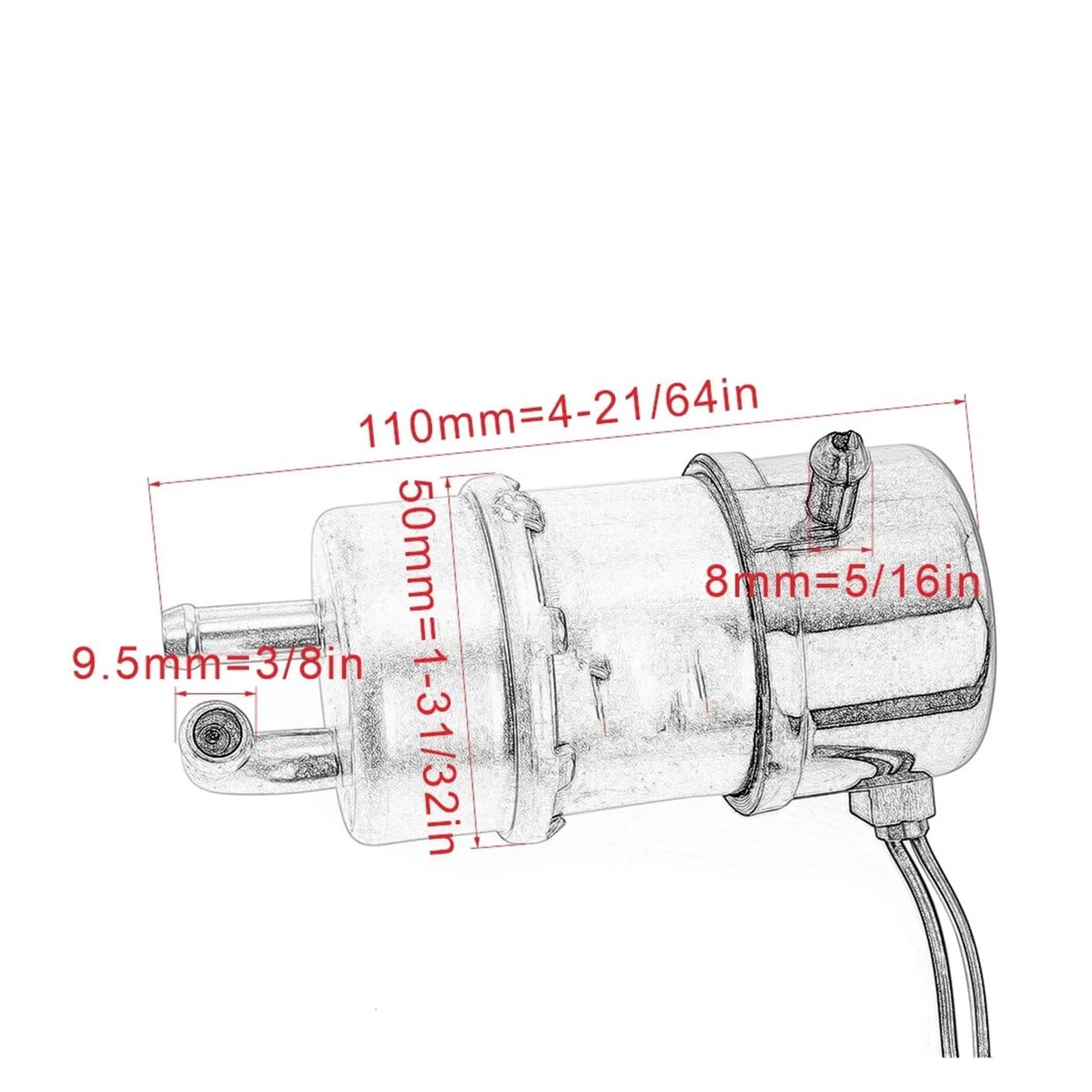 Pompa Carburante Elettrico Per XJ900 XJ 900 Per Diversion FZR1000 FZS1000 FZR FZS 1000 FZX750 FZX700 FZX 750 700 Moto Benzina Pompa Carburante