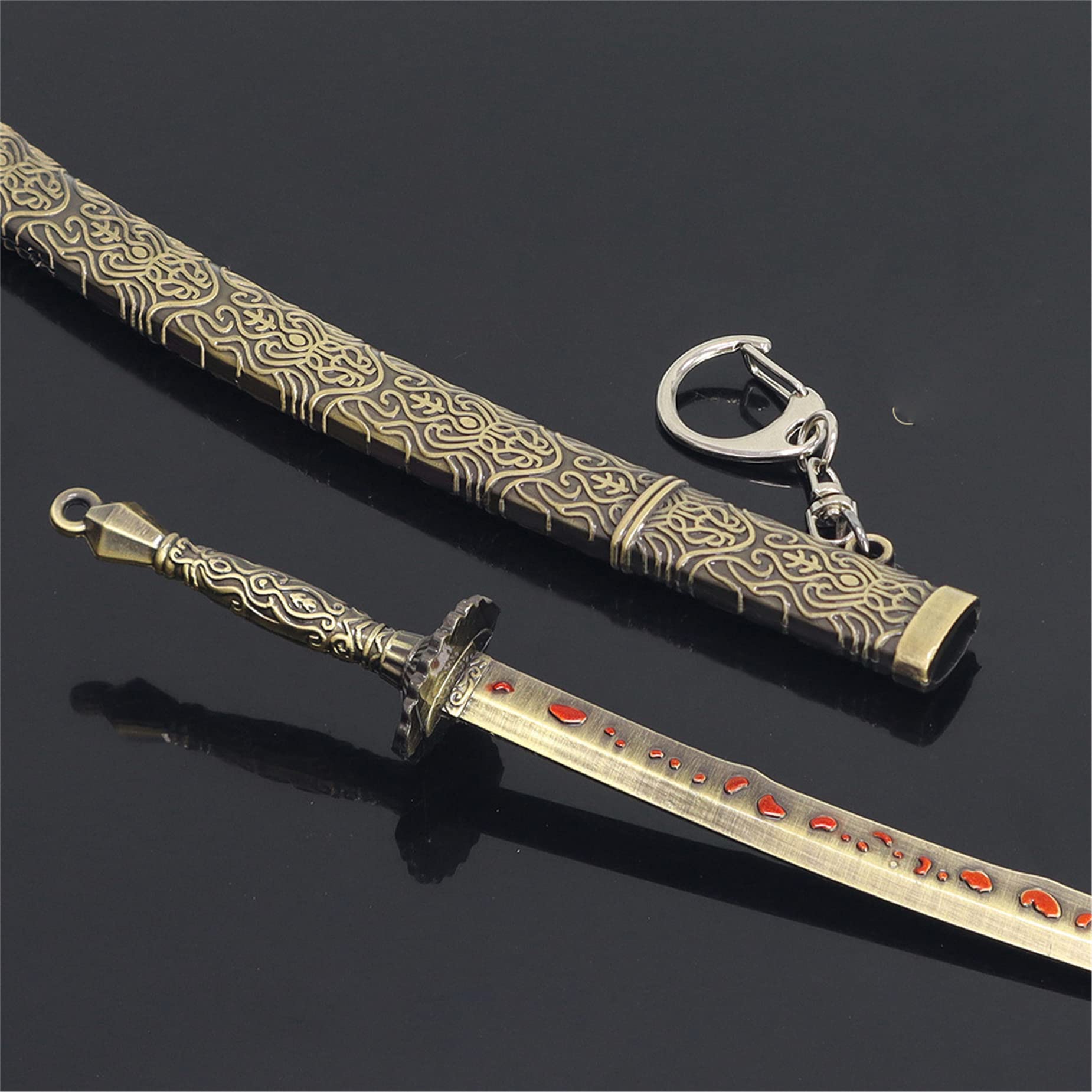Amazon.co.jp: 【Yixianda】 エルデンリング 隕鉄の刀 22cm ミニチュア 